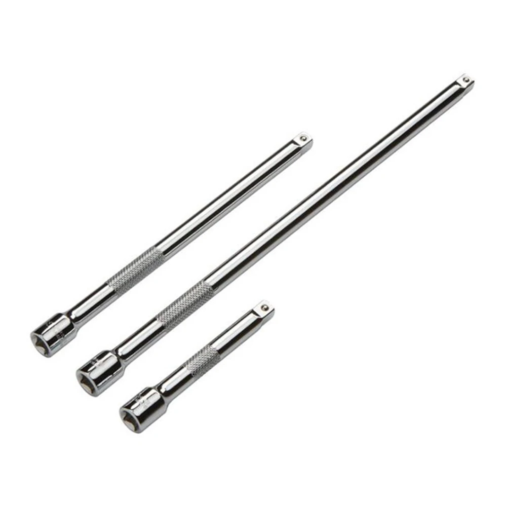 1/4‘’ Drive Socket Extension Bar Ratchet Wrench Extender Extension Rod 50mm 100mm 150mm Sleeve Connecting Rod Hand Tools 6