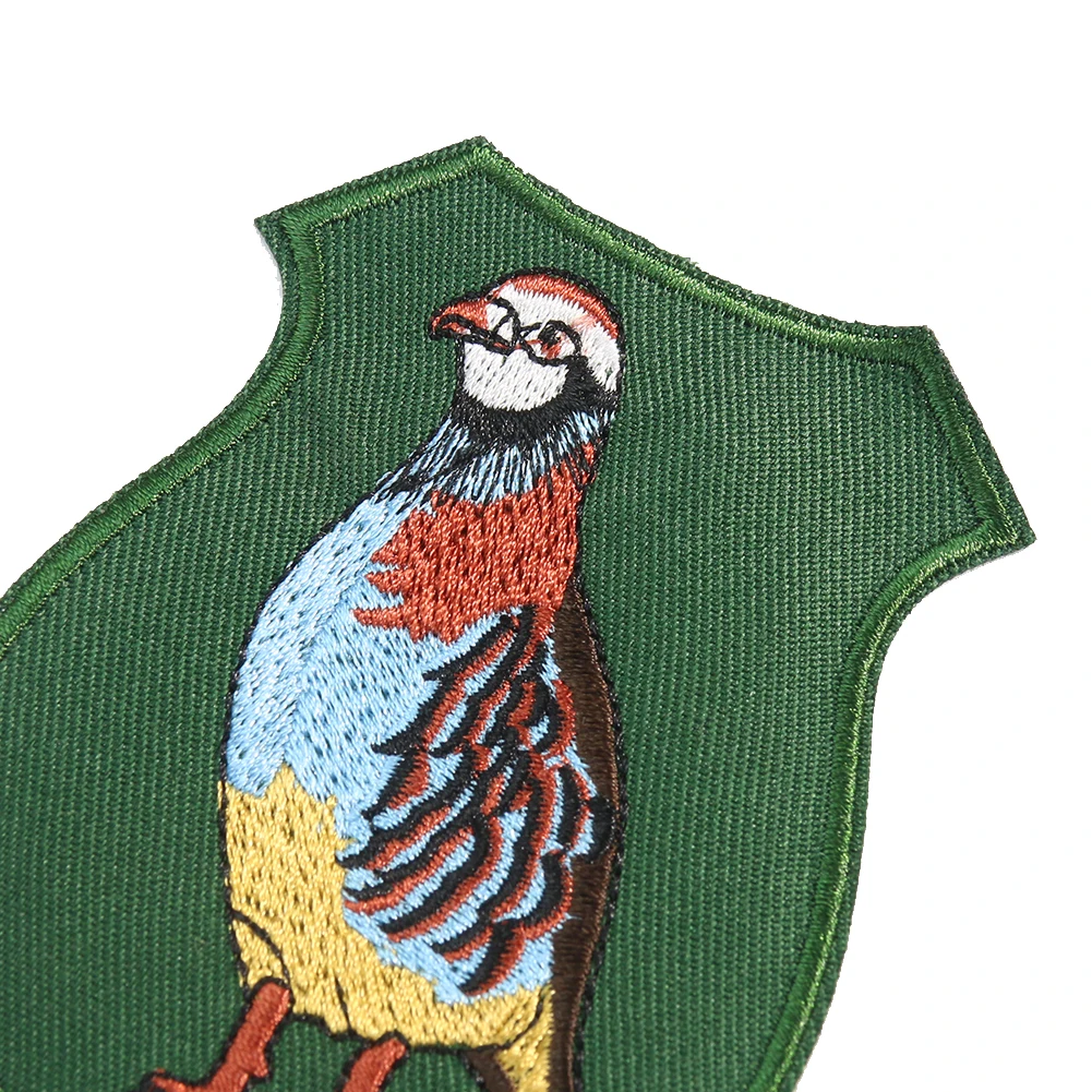 Rock Dove Pigeon Applique Patch - Embroidered Bird Badge 2.5" (Iron On - Foto 3