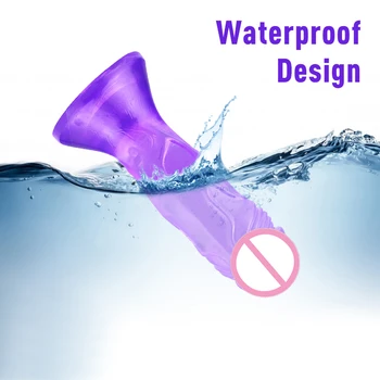 Women Erotic Soft Jelly Dildos Realistic Penis with Suction Cup Sex Toys for Beginners Men Anal Butt Plug Female Adult Toy Shop 4