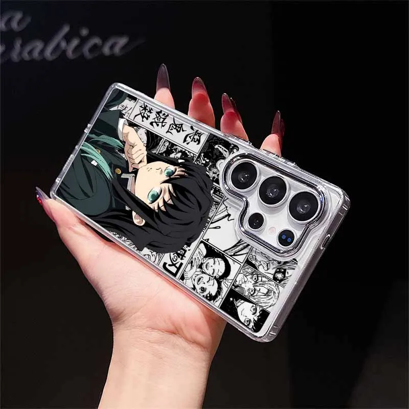 D-emons S-layers Anime Transparent Soft Phone Case
