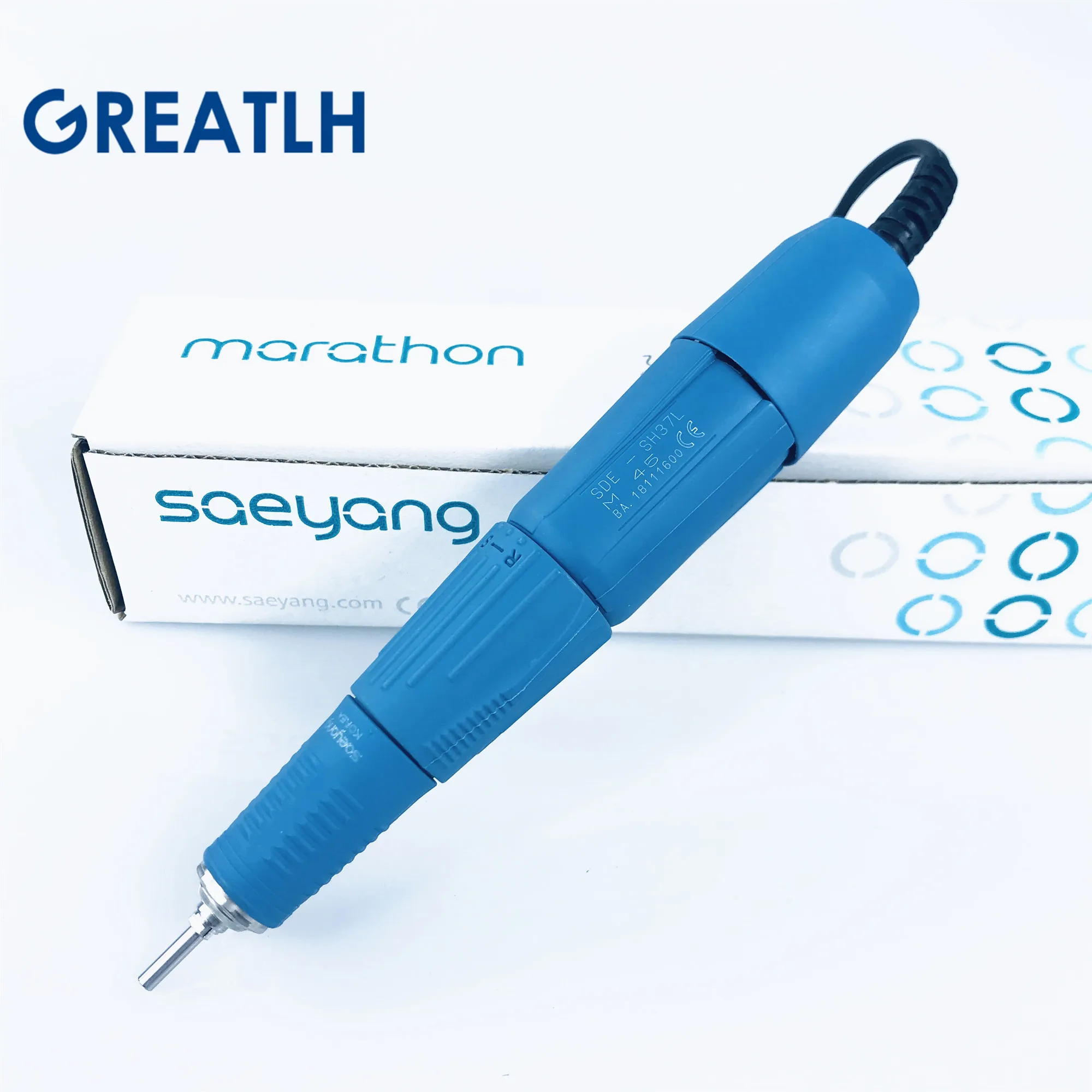 

SH37L M45 45000 RPM Dental Lab Polisher Tool Dental Micromotor Handpiece Electric Nail Drill Manicure Machine Dental Materials