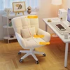 Student Computer Chair Home Comfortable Sedentary Backrest Study Chair Girls Bedroom Make-up Sofa Swivel Chair 3