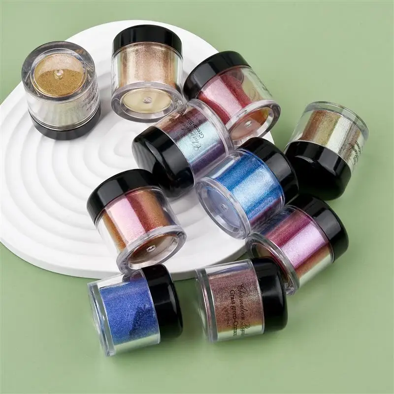 Mirror Chameleon Powder Shift Mica Powder DIY Epoxy Resin Crystal Silicone Mold Pearl Pigment Painting Dye 3g/Bottle mica powder pigment epoxy resin pigment pearl powder pearlescent powder pigment pearl powder pigment mica powder