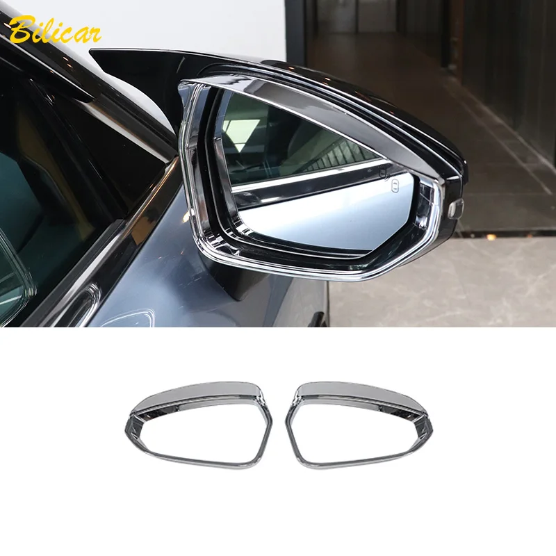 

for ZEEKR 001 2022 2023 2021 Rearview Mirror Rain Shade Car Back Mirror Eyebrow Rain Cover Auto Rainproof Blades