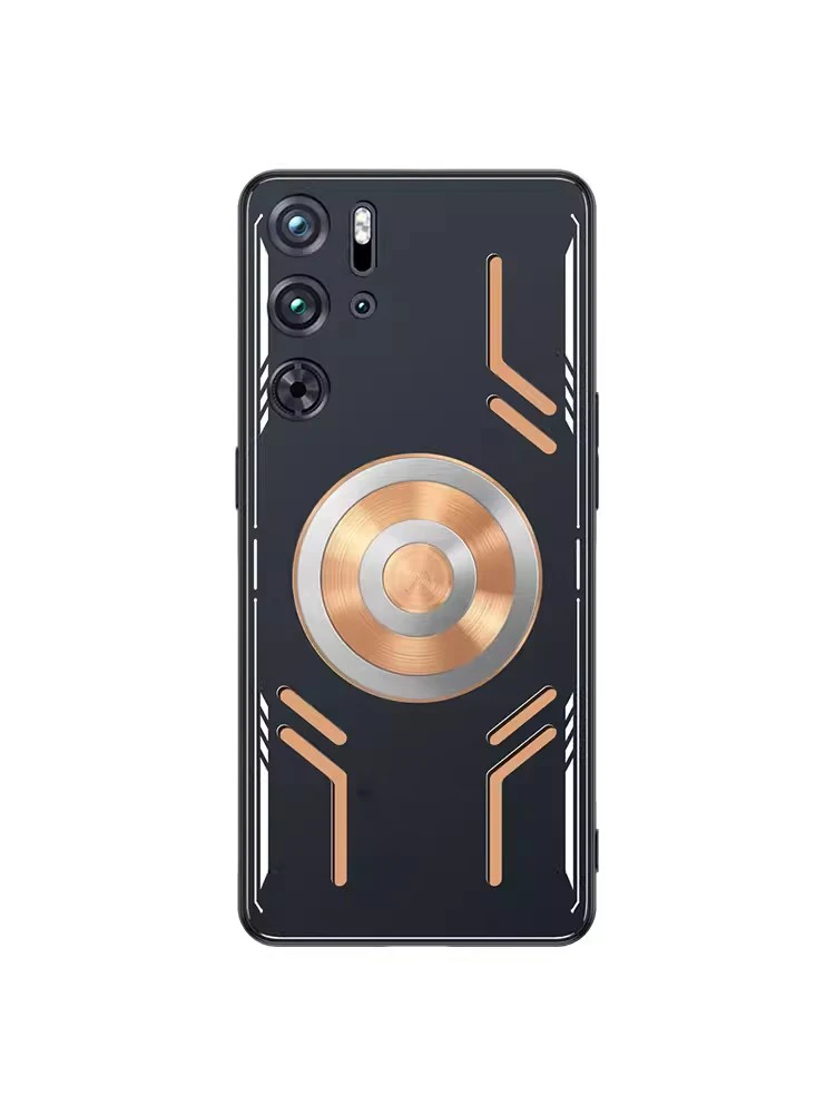 Graphene-Infused Aluminum Cooling Case with Red Copper Heat Dissipation