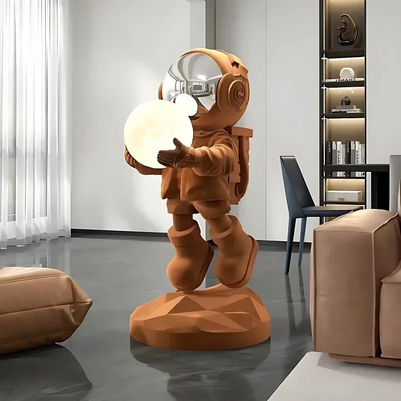 Astronaut Sculpture Astronaut Large Floor-standing Living Room Decoration Indoor Home Statue Decoration 4