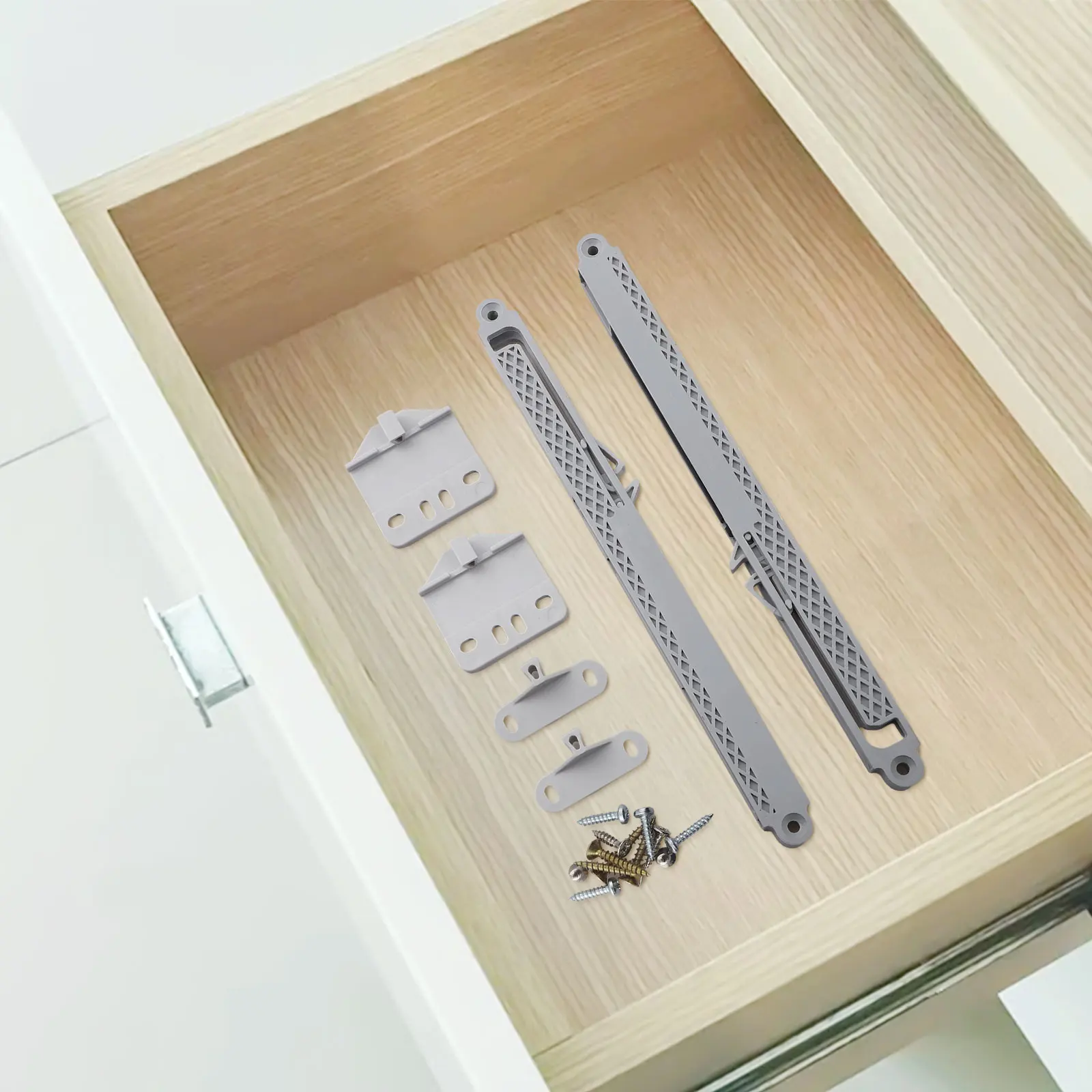 2pcs Drawer Damper Automatic Closing Of Cabinet Drawer Damper Soft Closing For Cabinet Kitchens Bathrooms Closets drawer slides