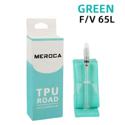 Ultra - Light TPU Road Bike Inner Tube, 700x23 - 32C, with Versatile Valve Options - Presta Valve (Green FV 65L)