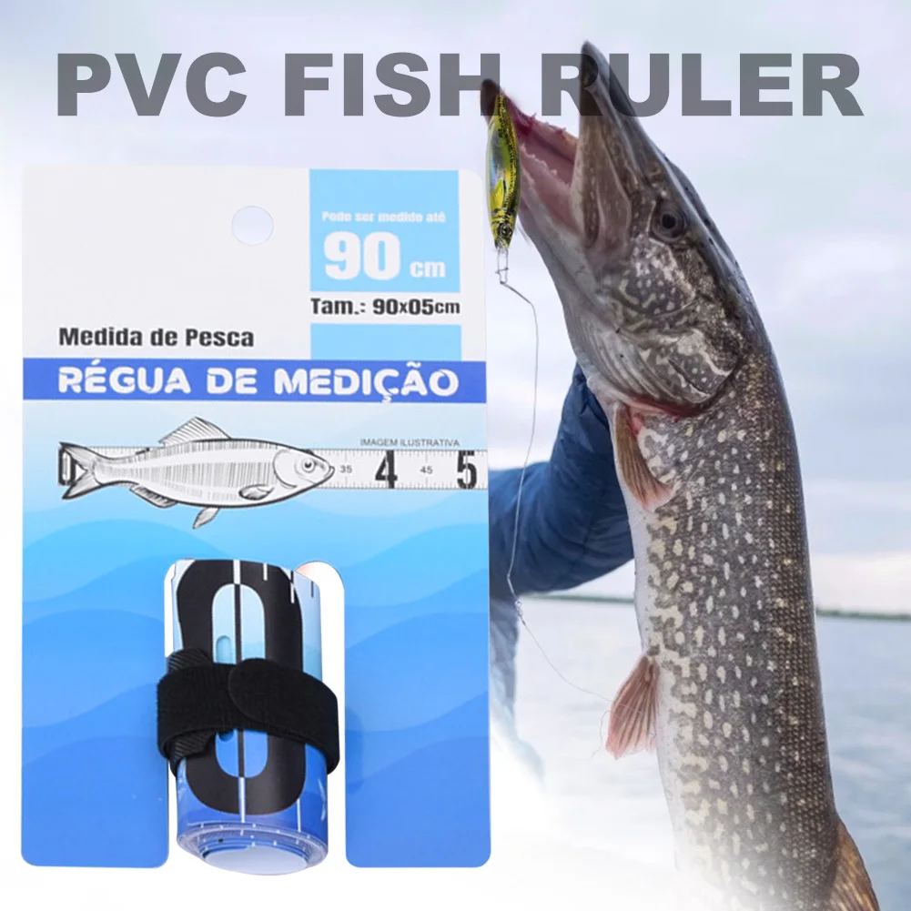 1-3Pcs Waterproof Fish Measuring Ruler Foldable Fishing Measuring Tape  Sticker Fishing Tackle Tool For Saltwater Freshwater - AliExpress