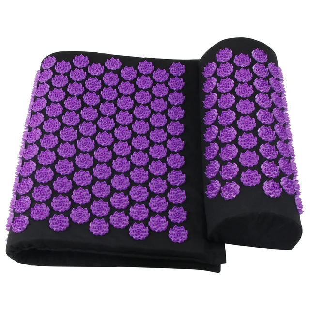 Acupressure Yoga Mat Kuznetsov's Applicator Cushion Sensi Massage Body Needles With Spikes Pillow Foot Massager Fitness Pilates 6