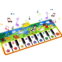 Piano mat - 53 "x 23" Music mat 8 Animal sound dance mat 1