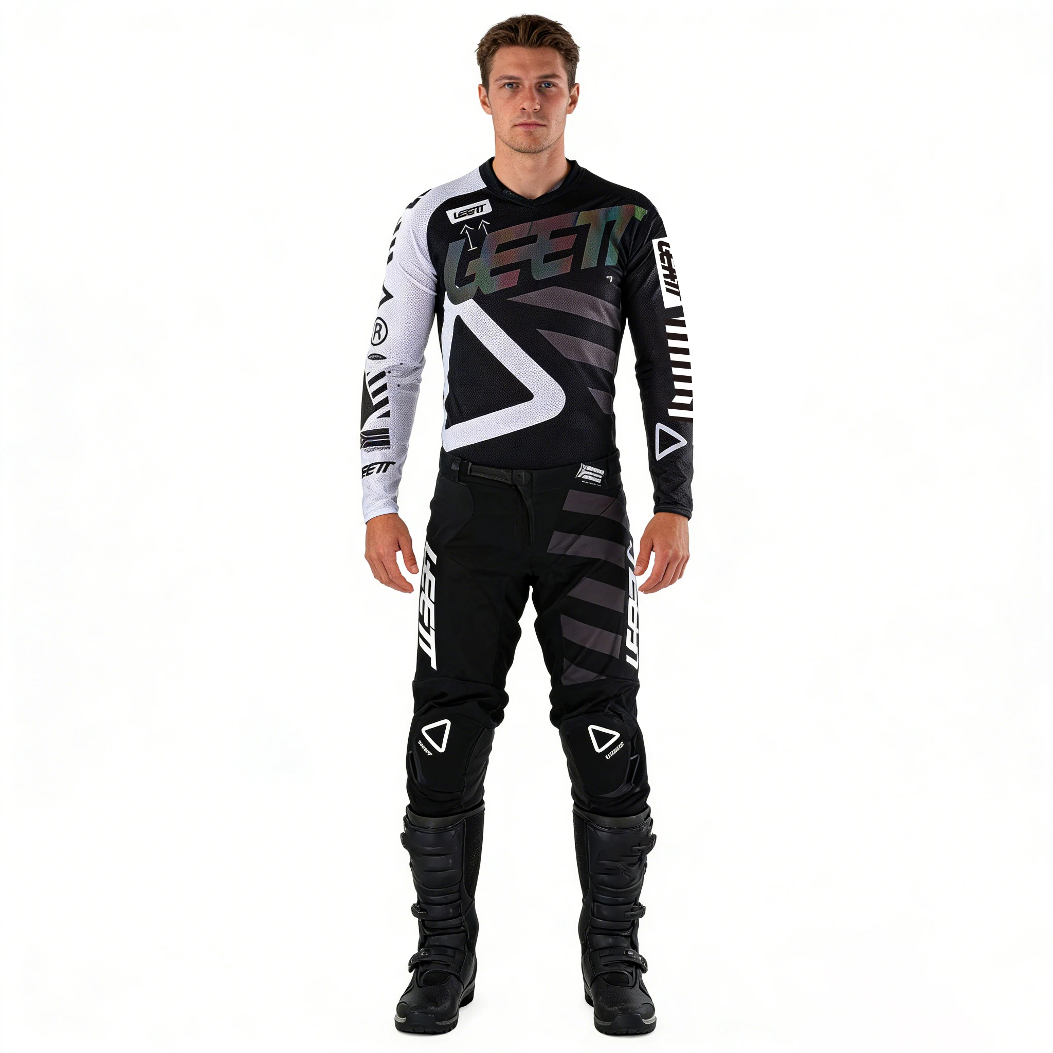 새로운 2026 LEETT MOTO 엔듀로 모토크로스 저지 및 팬츠 mx 기어 세트 오토바이 의류 mtb 카레이싱 슈트 오프로드 장비