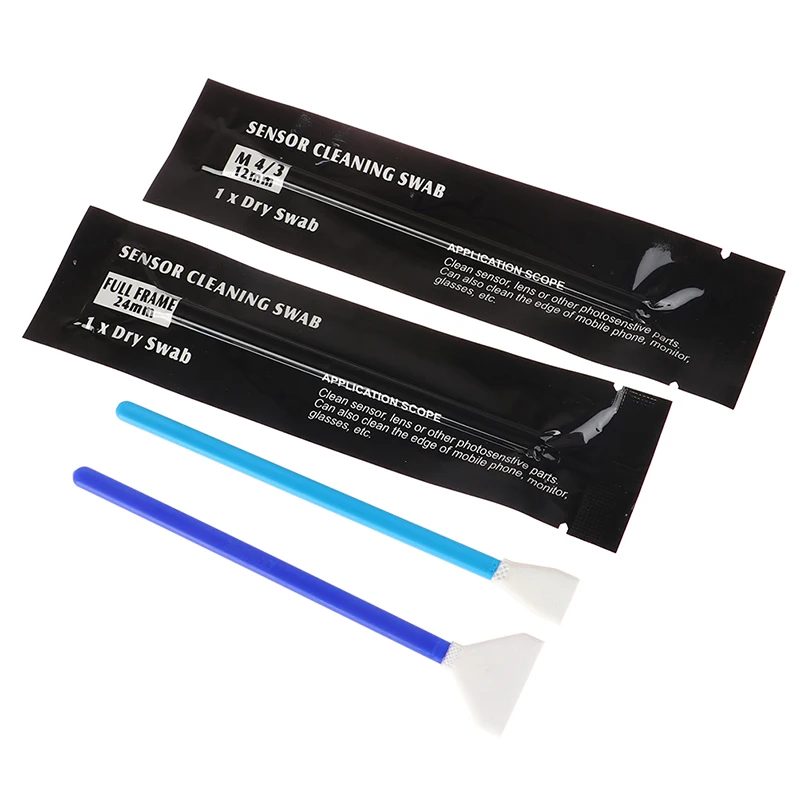 [H]5개입 드라이 12mm/24mm 카메라 센서 청소용 면봉 키트 디지털 카메라 렌즈 클리너 면봉 (카메라용)