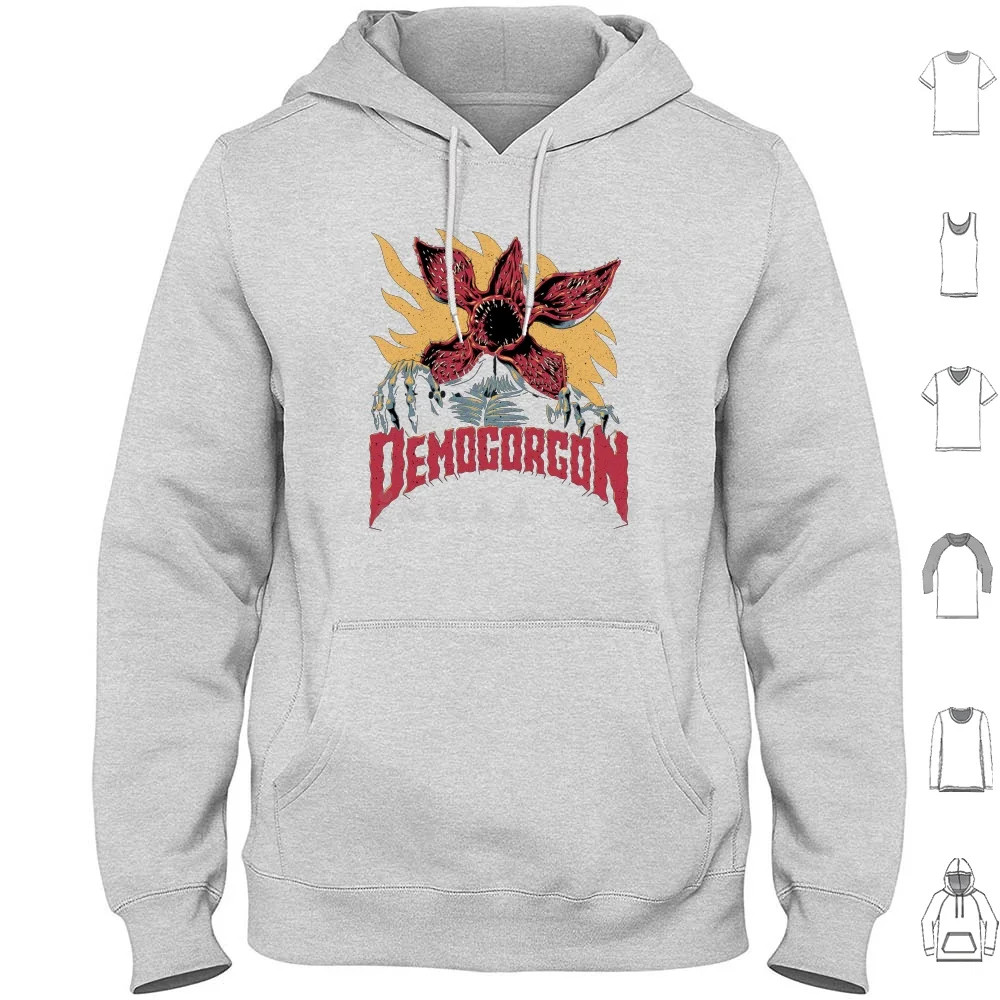 thumbnail image 1 of Demogorgon Hoodies Long Sleeve Demogorgon Eleven Netflix Dustin Stranger Mike Things Lucas Upside Down 80S Tv Horror, 1 of 5
