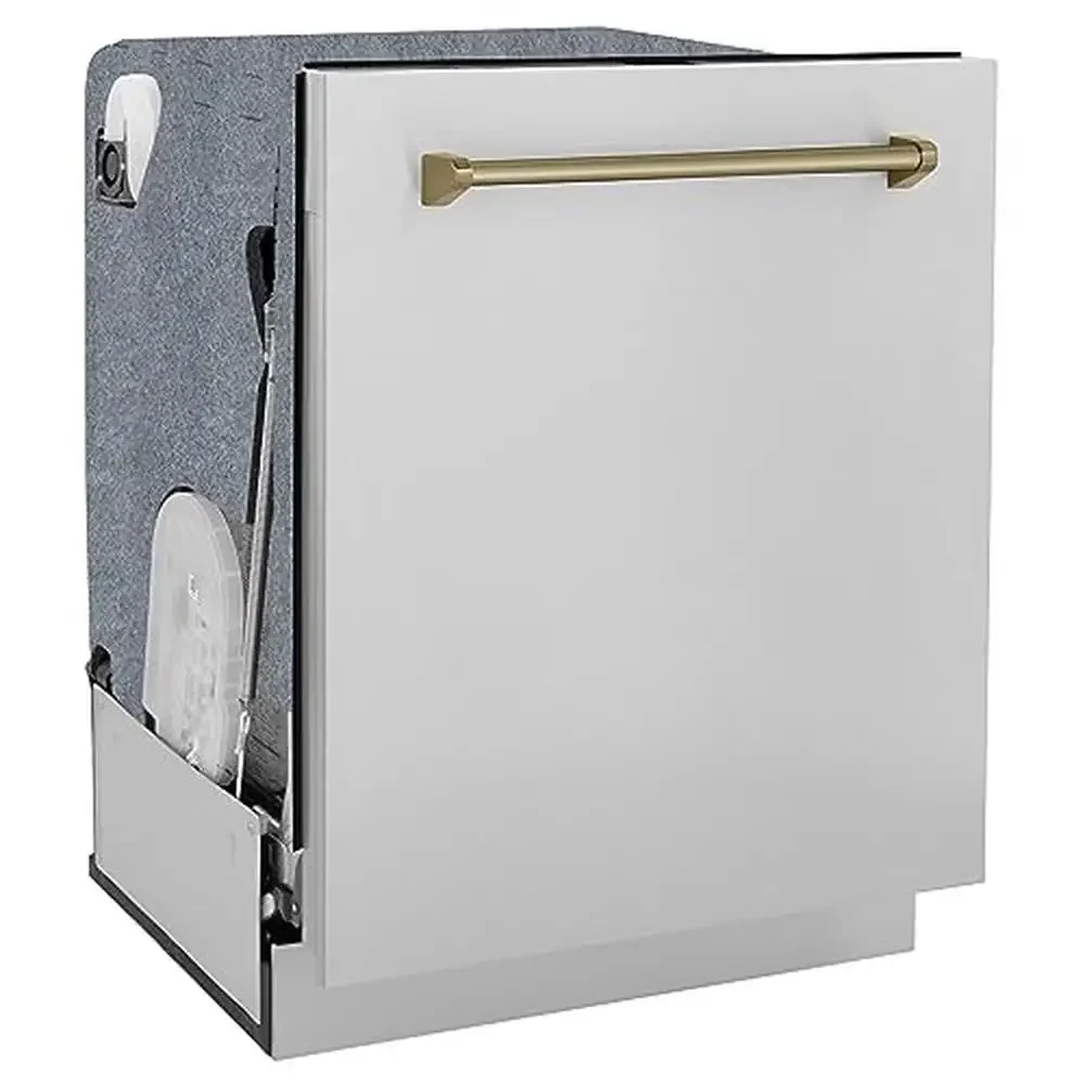 3rd Rack Dishwasher Stainless Steel Touch Controls LED Lighting High Capacity 3