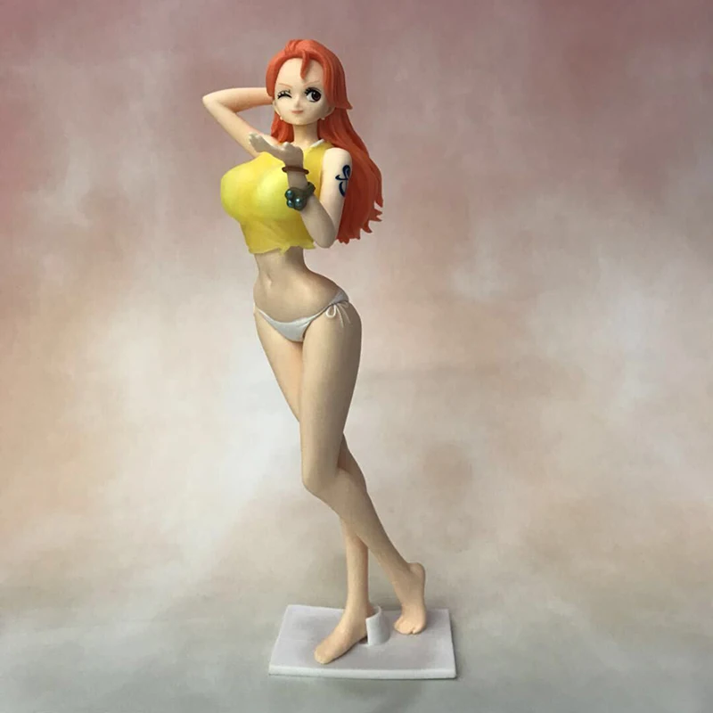 

Экшн-фигурка из аниме «Nami» 20 см, сменный купальник с длинными волосами, привлекательная девушка из ПВХ, Коллекционная модель, игрушка в подарок