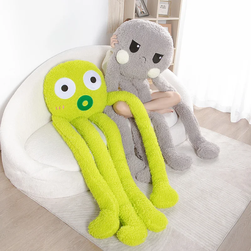 Cartoon Super Long Legs Octopus Large Size Plush Toy Anime Stuffed Animals Plushies Doll CuteSoft Kids Toys for Girls Home Decor