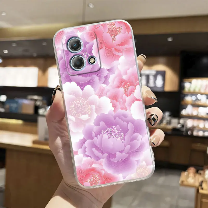 Transparent Shockproof Silicone Soft Phone Case Cover