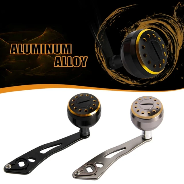 Fishing Reel Handle Power Handle Baitcasting Metal Knob Micro Jigging Grip  Rockings Arm Replacement Parts for Low Profile Reel - AliExpress