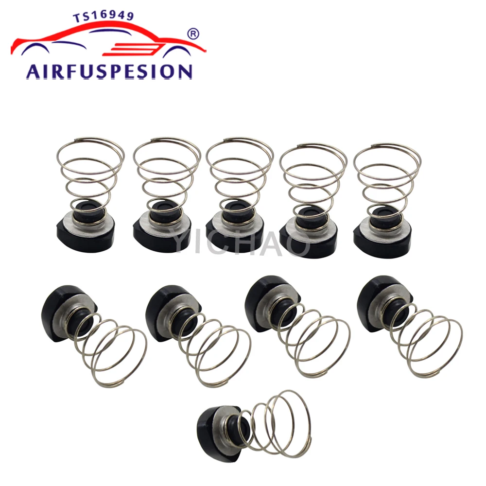 

10PCS Air Compressor Pump Cylinder Spring Plug For Mercedes W220 W211 Audi A8 D3 A6 C5 Q7 VW Touareg 2203200104 4E0616007B