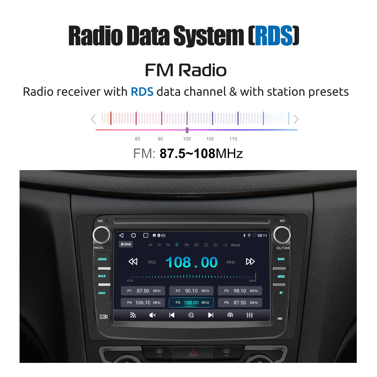 ESSGOO Android 14 Carplay Car Stereo Radio For Renault Dacia Duster Sandero Dokker Logan Lodgy Captur GPS SAT NAVI WIFI RDS BT