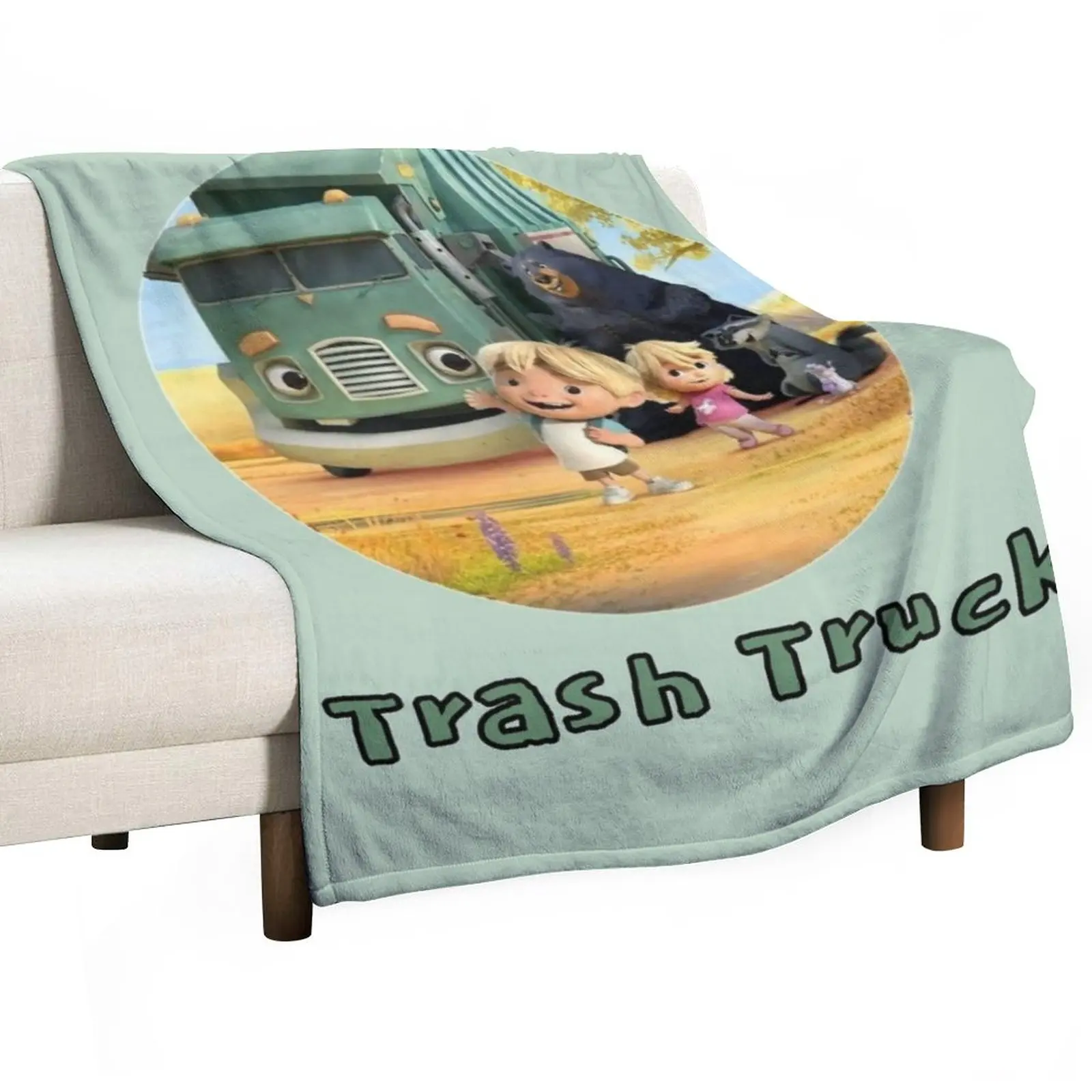 Trash Truck Netflix animation movie Throw Blanket Thermal Blanket Decorative Blankets Luxury Blanket