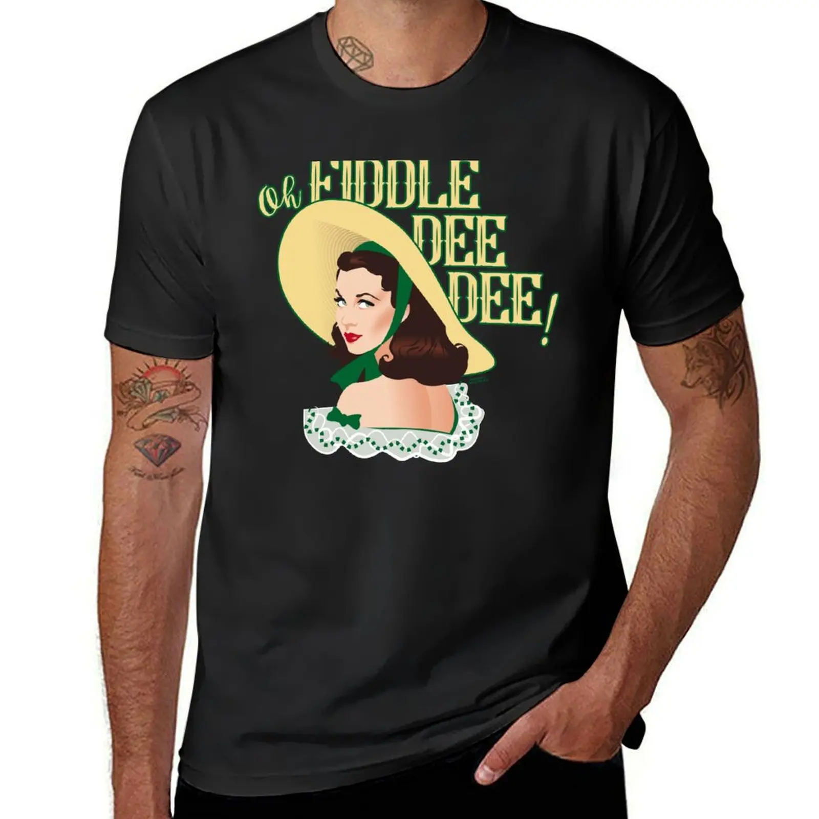

Fiddle-dee-dee! T-Shirt new edition heavyweights anime customizeds funny t shirts for men