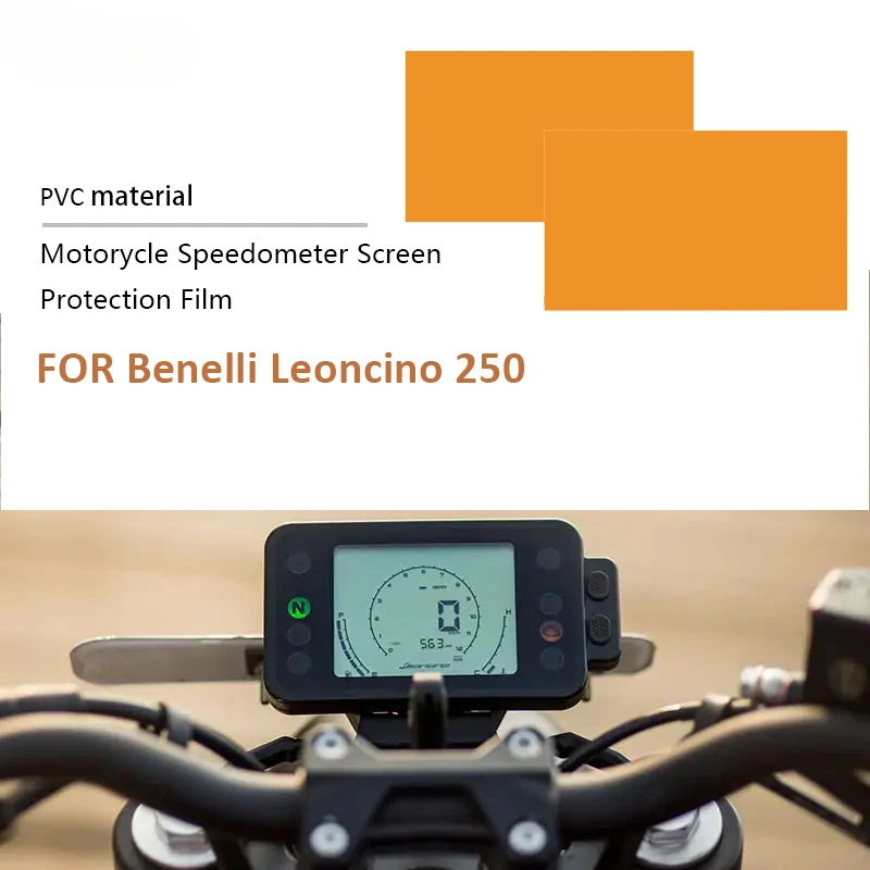 Pellicola Protettiva Per Tachimetro Benelli Leoncino 500 - 2 Pezzi Ultra Trasparente - Foto 7