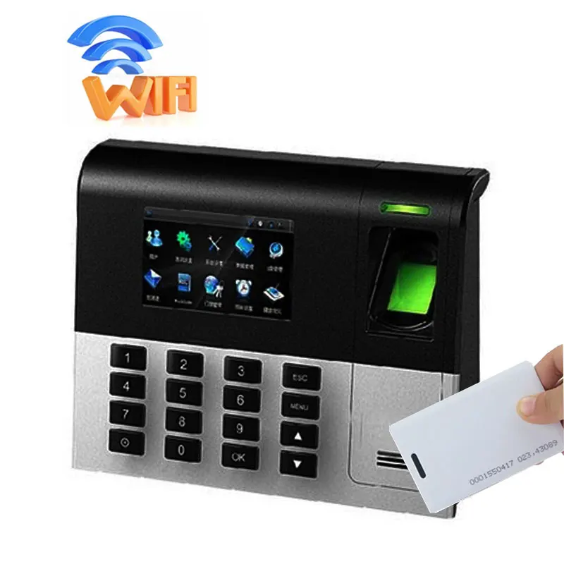 UA200 Fingerprint Attendance Machine Intelligent Biometric Fingerprint Attendance Staff Machine Punch Card Equipment
