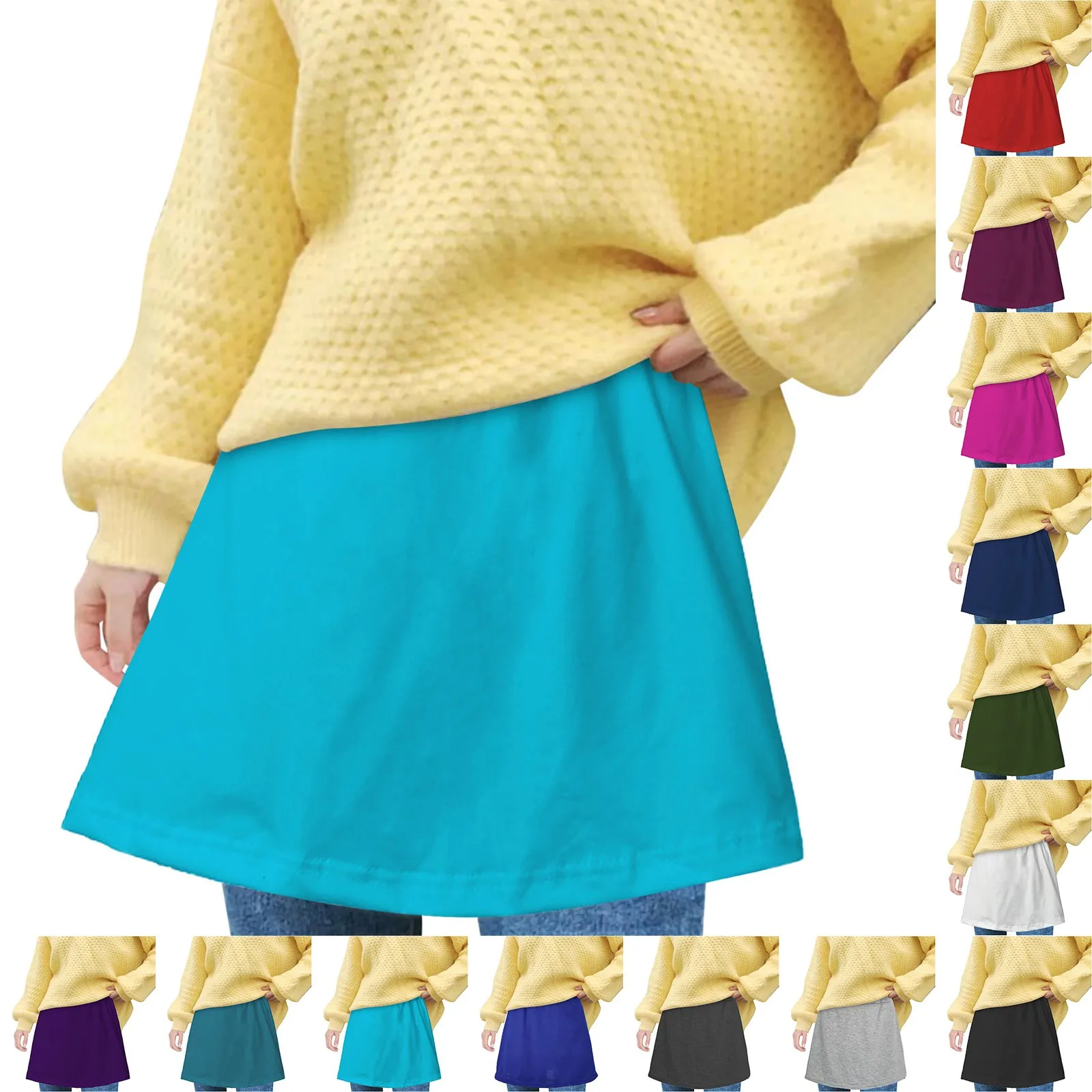 

Белая базовая юбка для беременных теннисная юбка выше живота для женщин корсет юбка джинсовые юбки для женщин до колена