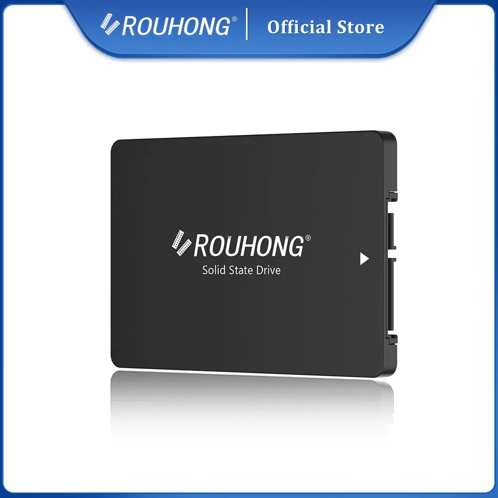 

ROUHONG SSD 120GB 240GB 480GB 500GB Internal Sata3 Solid State Drive 2.5 128GB 256GB 512GB 1TB 2TB SSD for PC Laptop