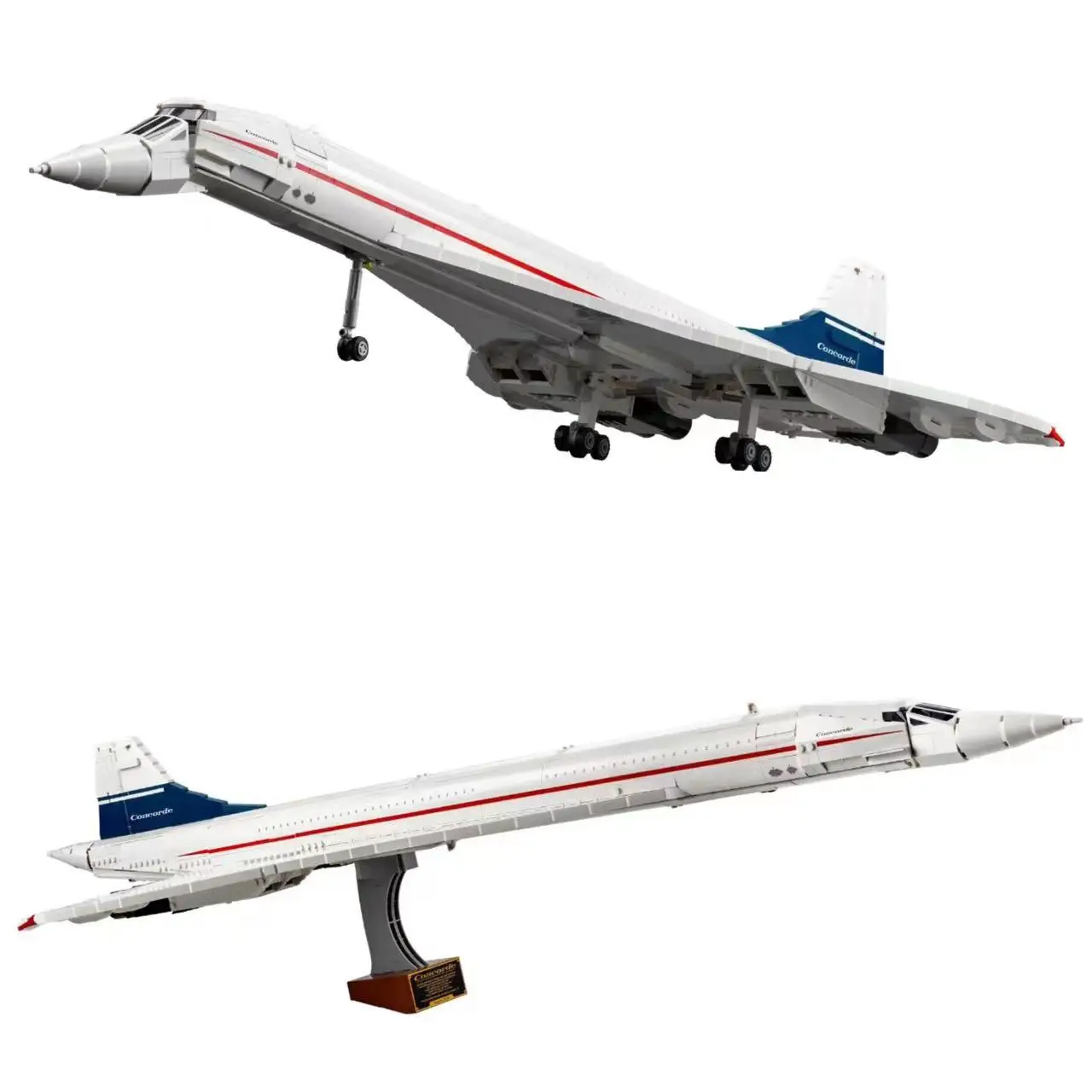 

NEW 10318 Airbus Concorde Building Kit World’s first supersonic Airliner Aviation Space Shuttle Blocks Brick Educational Toy Kid