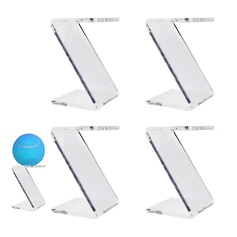 

Acrylic Baseball Holders Clear Acrylic Display Stand Crystal Balls Pedestal Holder 4pcs Acrylic Clear Ball Display Stand Acrylic