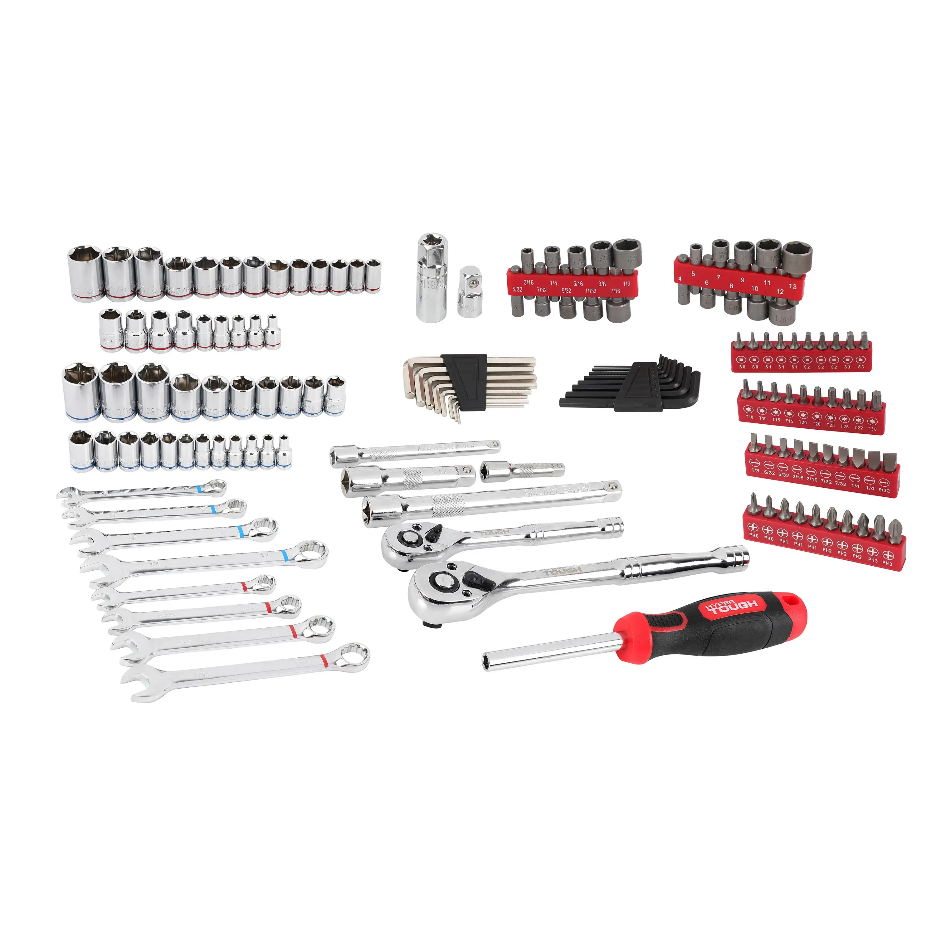 

Hyper Tough 144-piece Mechanics Tool Set