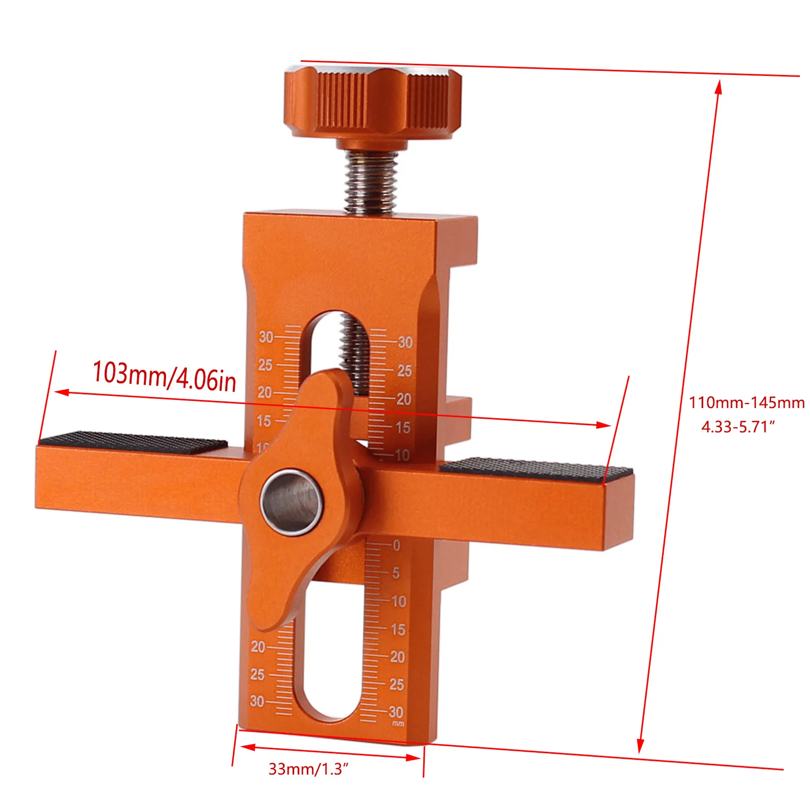 Sileduove Cabinet Door Installation Jig, Lift and punch two in one