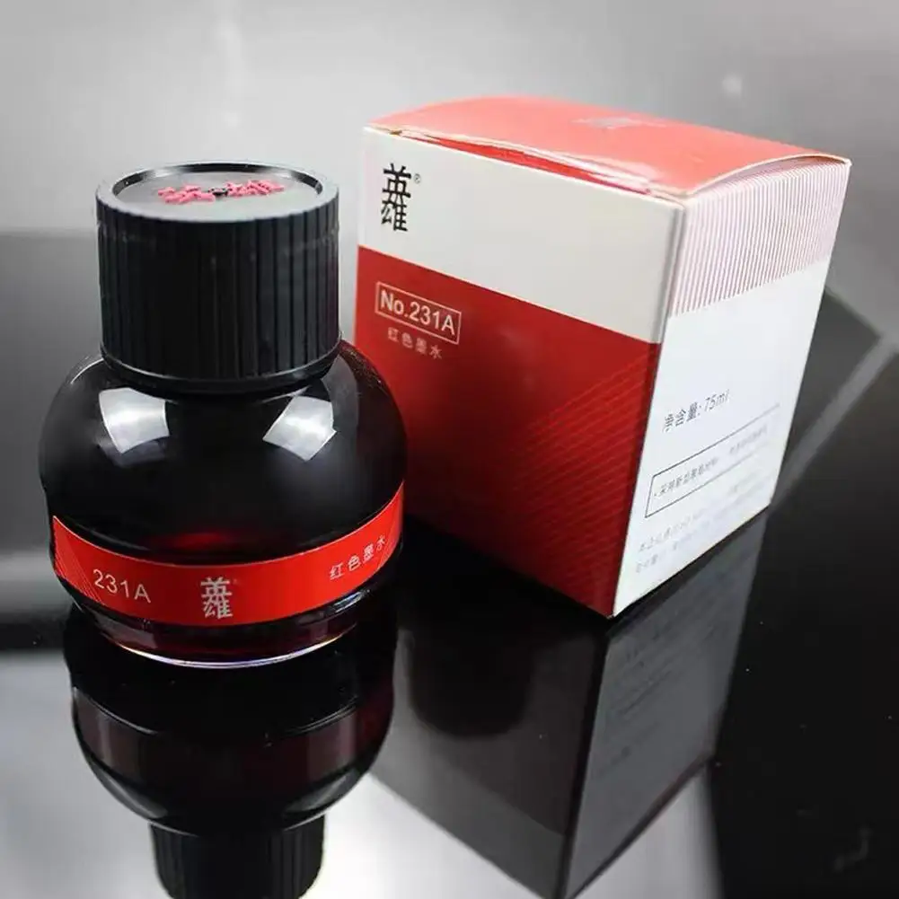 Hero Ink 70ml Fountain Pen Refill Ink Stationery School Office Supplies