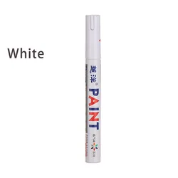 12 - Color Waterproof Permanent Paint Marker (White)