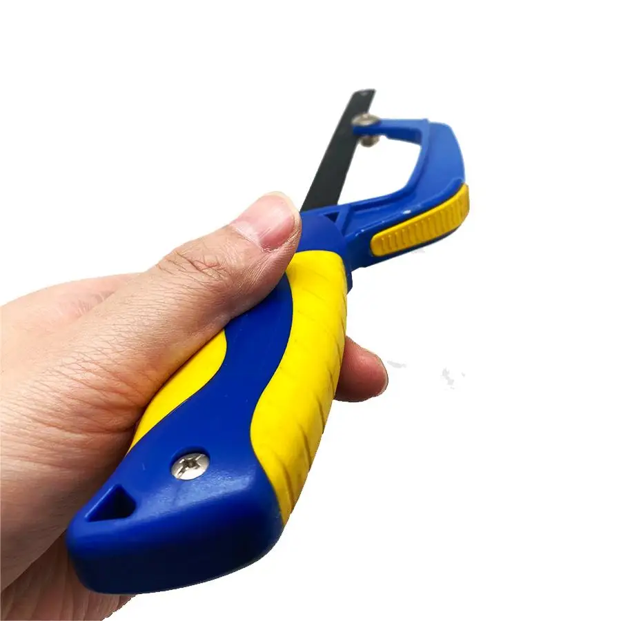 Hand Saw Multi Purpose Saw Hacksaw Blade Handheld Saw Hand Saw Standard 10 Inchs Hacksaw High Carbon Steel Saw Blades Garden Tools Cut for Wood, Metal, PVC, Plastic Woodworking Tools