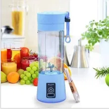 

380ml Portable Blender Usb Mixer Electric Juicer Machine Smoothie Blender Mini Food Processor Personal Blender Juice