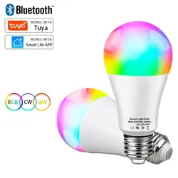 Smart LED Bulb with App Control - Dimmable Bluetooth RGB Lighting for Bedroom & Party Decor (Smart LED Bulb E27)
