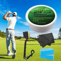 Golf Iron Polishing Kit Club Cleaner Polish Cleaning Solution Golf Club Care Set Golf Brush Cleaner Sponge Value Pack 1