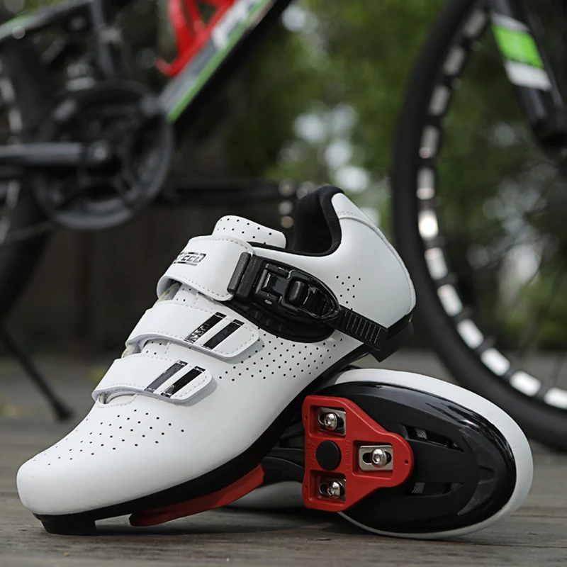 Cycling Shoes Men's Dicycle Shoes Compatible With Pelaton Road Dicycles Pelaton Shoes Cycling And Pre Installed Triangle
