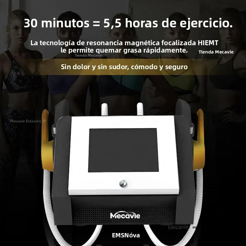Equipo Profesional de Tonificación Muscular y Adelgazamiento Corporal con Estimulador Muscular RF Portátil de 6500W, Novedad 2026