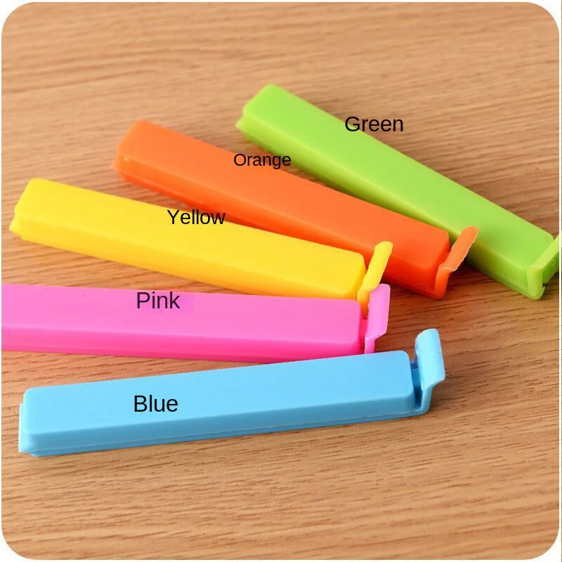 Vibrant Snack Bag Sealers - Durable and Freshness-Preserving Kitchen Clips