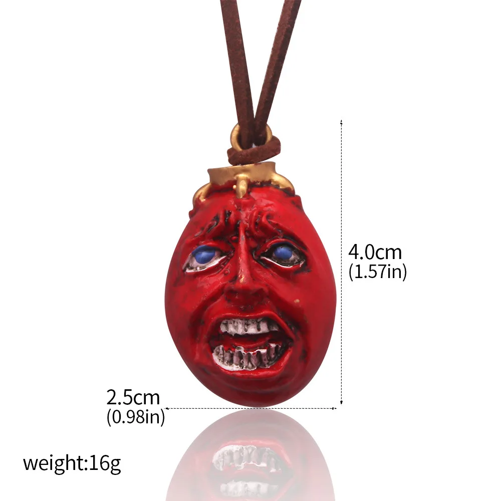 Anime Berserker Behelit Pendant Necklace Guts Griffith Egg Of King Pendant Unisex Car Backpack Jewelry Decoration Accessory