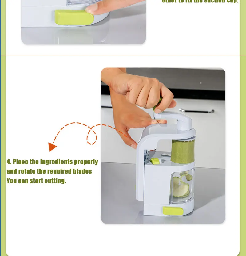Professional Stainless Steel Spiralizer