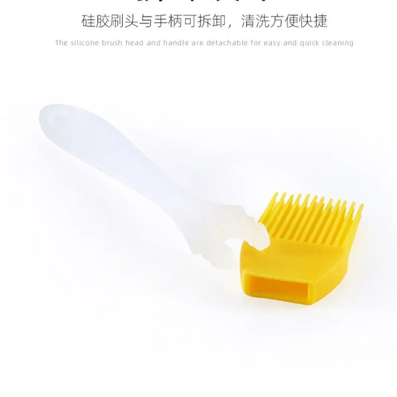 Aixiangru Food Grade Silicone Brush Egg Liquid Barbecue Brush Baking Edible Oil Oven For Kitchen Accessories Small
