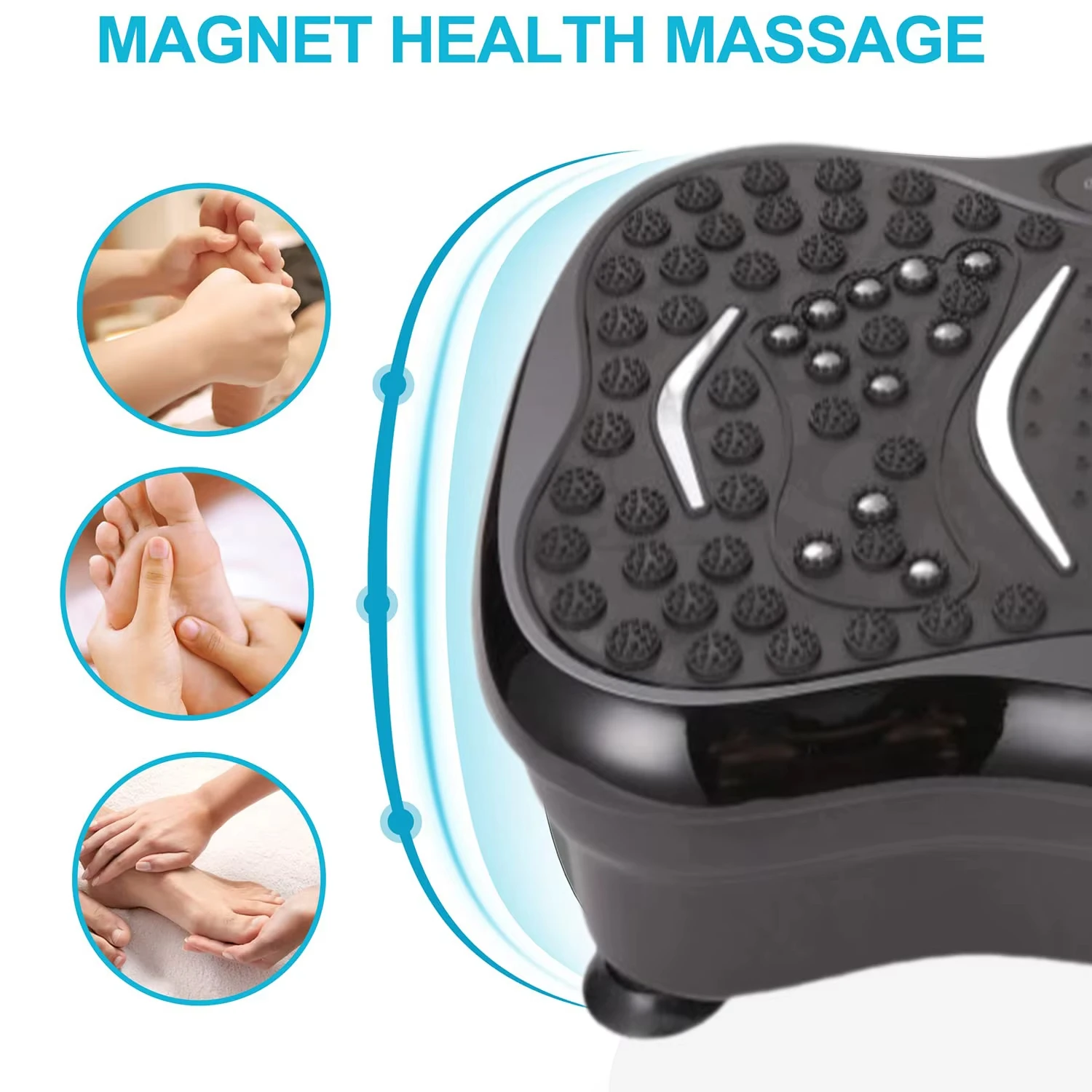 Whole Body Workout Massager Machine Training Vibration Platform Plate Home Appliances for Slim Exercise Fitness Equipment