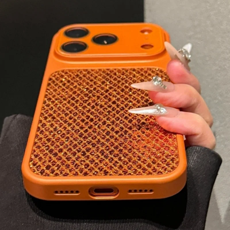 Luxury Diamond Jewelled Shockproof Glitter Acrylic Phone Case