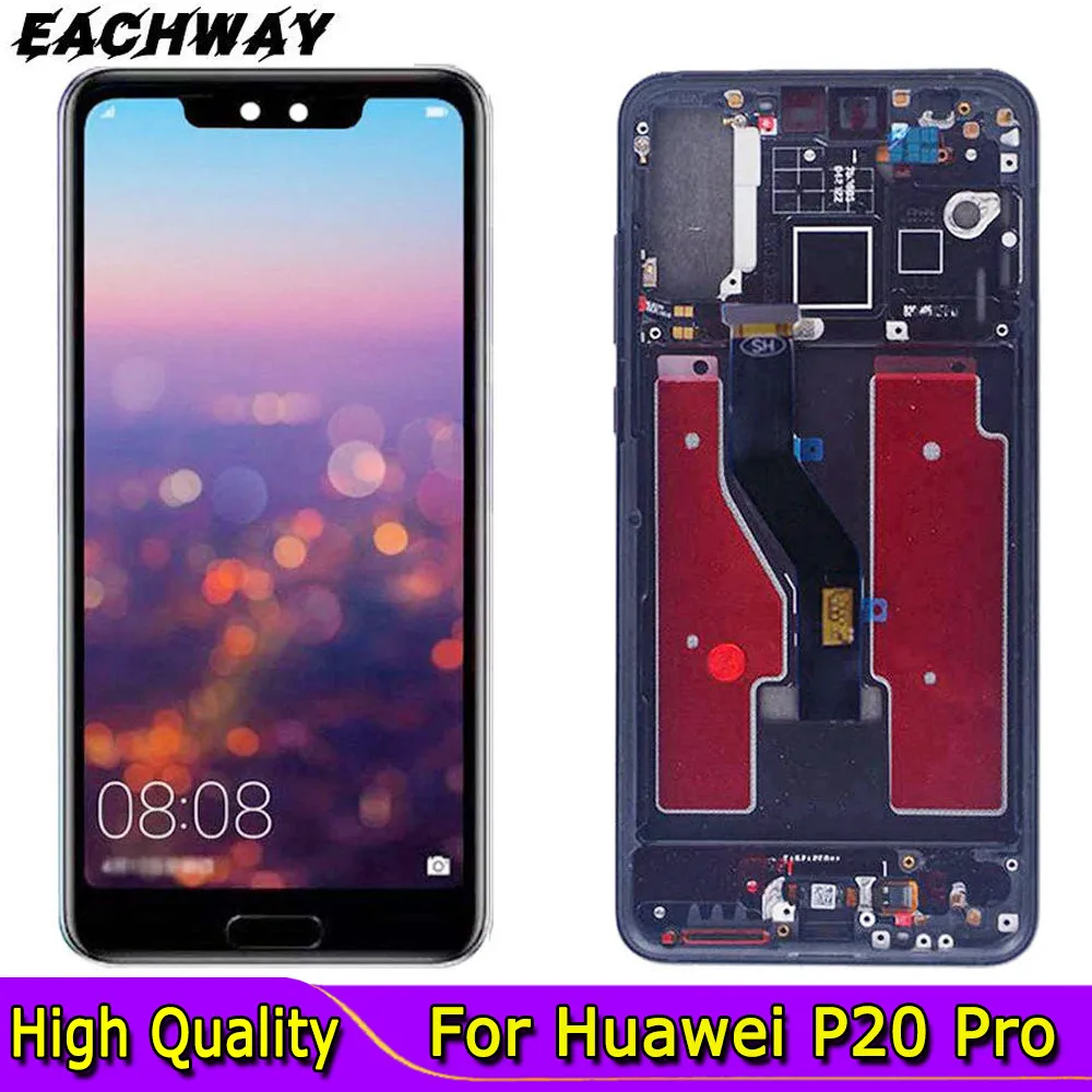 

TFT For Huawei P20 Pro LCD Display Touch Screen Digitizer CLT-AL01 P20 Pro Display Replace Parts For Huawei P20 Plus LCD Screen